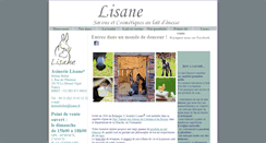 Desktop Screenshot of lisane.fr