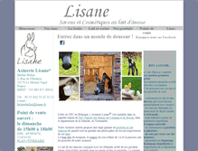 Tablet Screenshot of lisane.fr